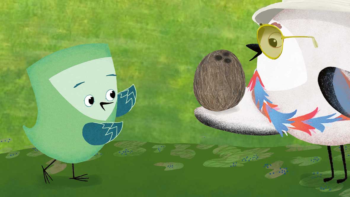 Kip näkee kookoksen