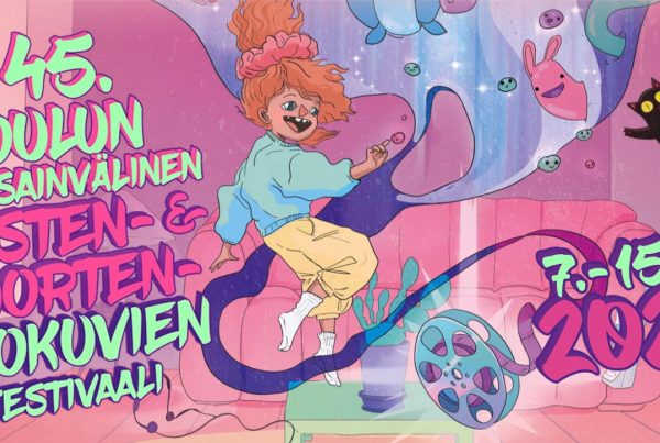Oulun kansainvälinen lasten- ja nuortenelokuvien festivaali juliste