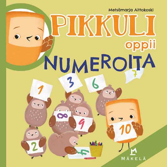 Pikkuli oppii numeroita kansikuva