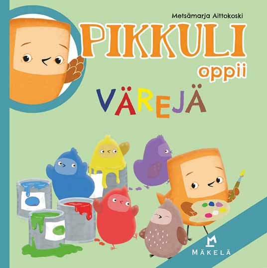 Pikkuli oppii värejä kansikuva