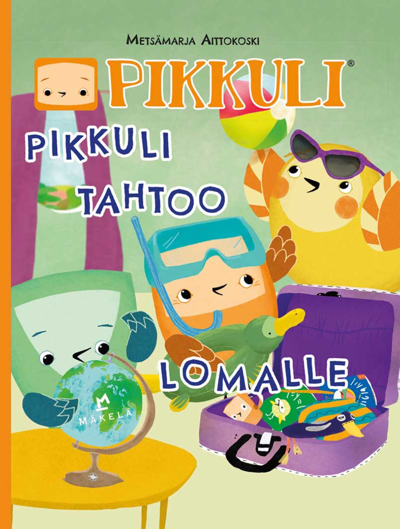 Pikkuli tahtoo lomalle kirjan kansikuva