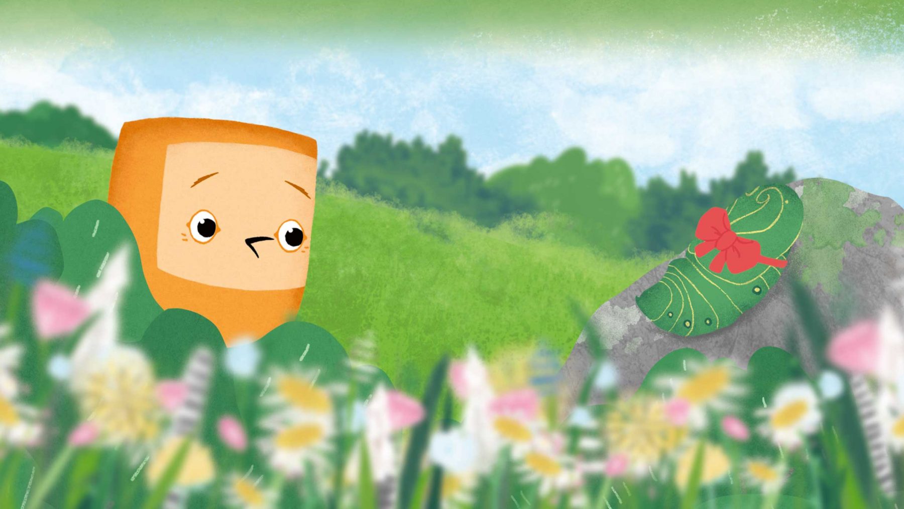 Pikkuli löytää lemmikin koteloituna