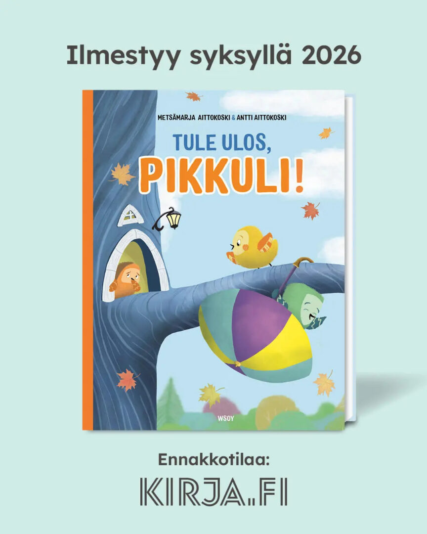 Tule ulos Pikkuli -kirjan kansi